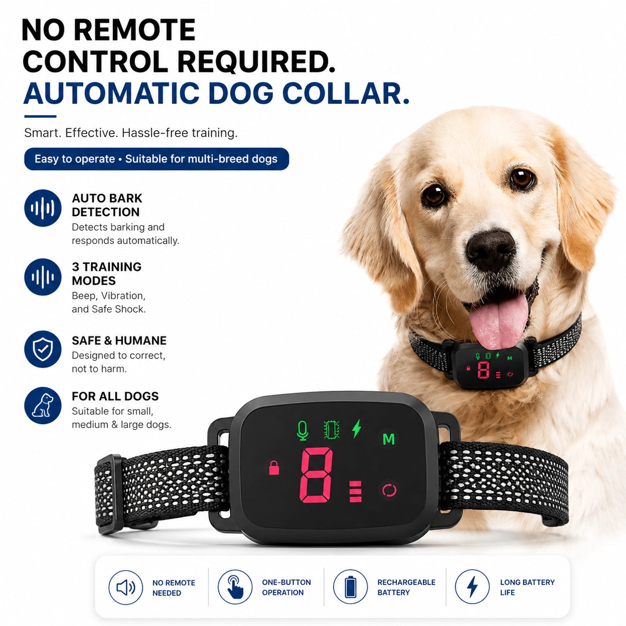 Barkoff™ Smart Anti-Bark Collar